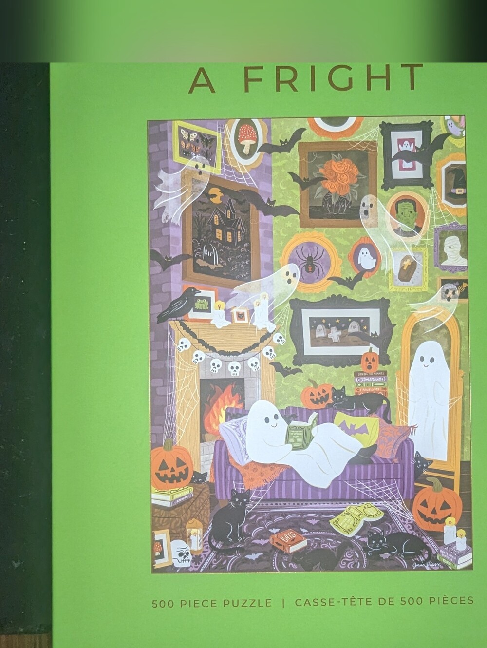 Nwt - Hobbry 500 Piece Puzzle - Once Upon a Fright